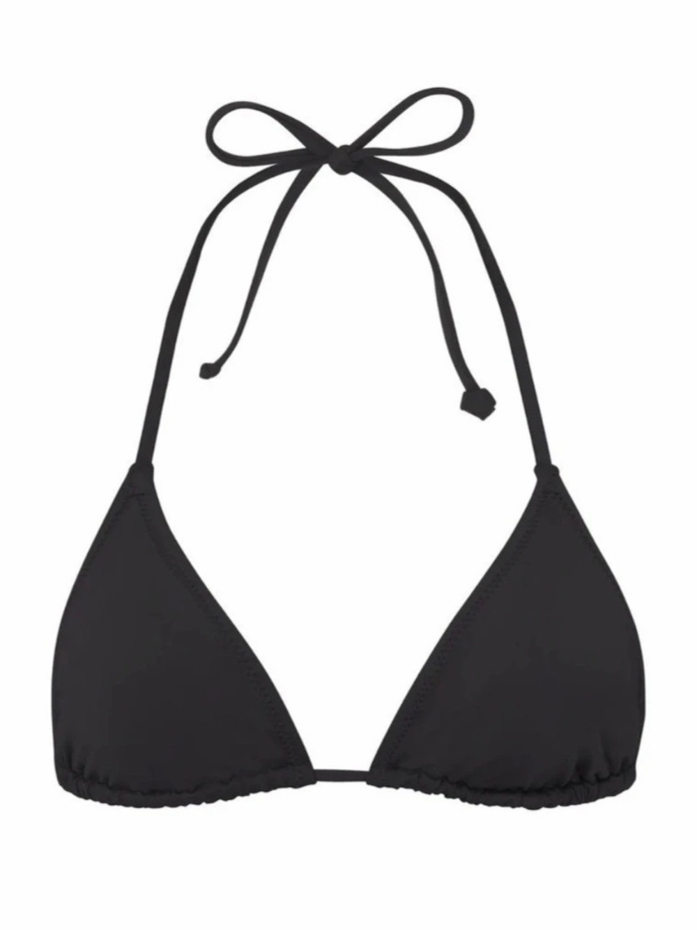 SKIMS Recycled Swim Triangle Top Black M